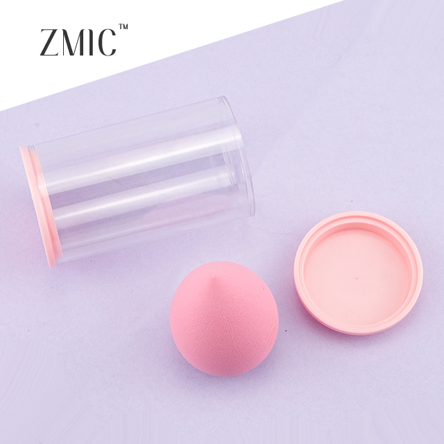 Ultra-Soft Makeup Blender Puff for Dry and Wet Use with Storage Container