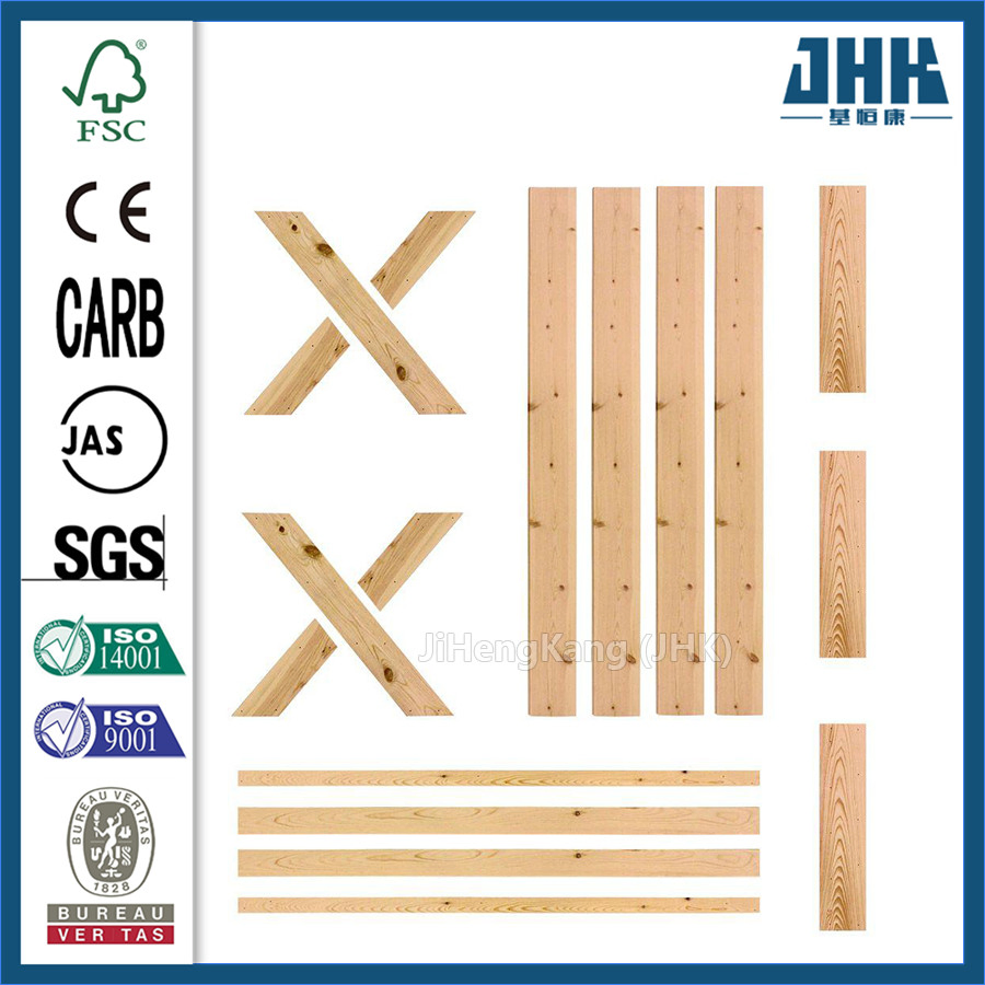 Interior Sliding Closet Pocket Wooden Wood Barn Door (JHK-S04)