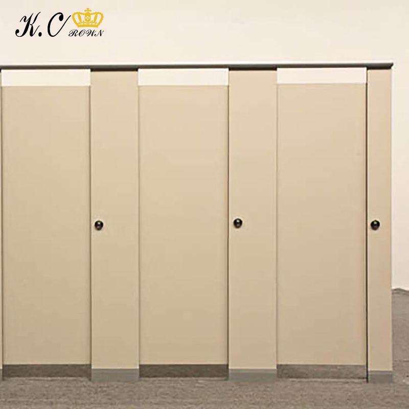 Environmentally Friendly Decorative High-Pressure Laminate Sheet Airport Washroom Toilet Cubicle Partitions