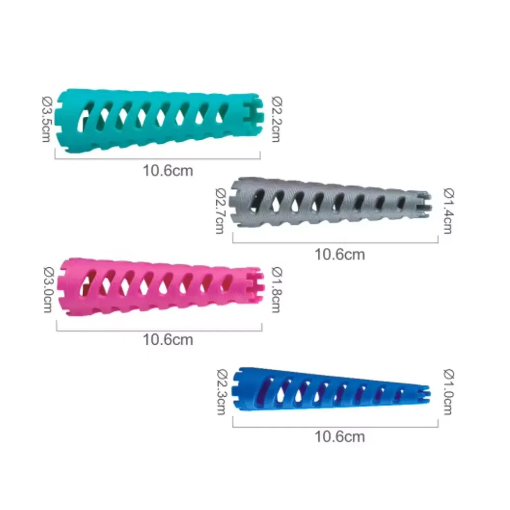 Бигуди-рогатки для холодной завивки, набор пластиковых