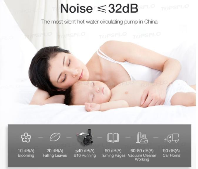 Topsflo Electric Instant Water Heater Pump/ Brushless DC Shower Pump