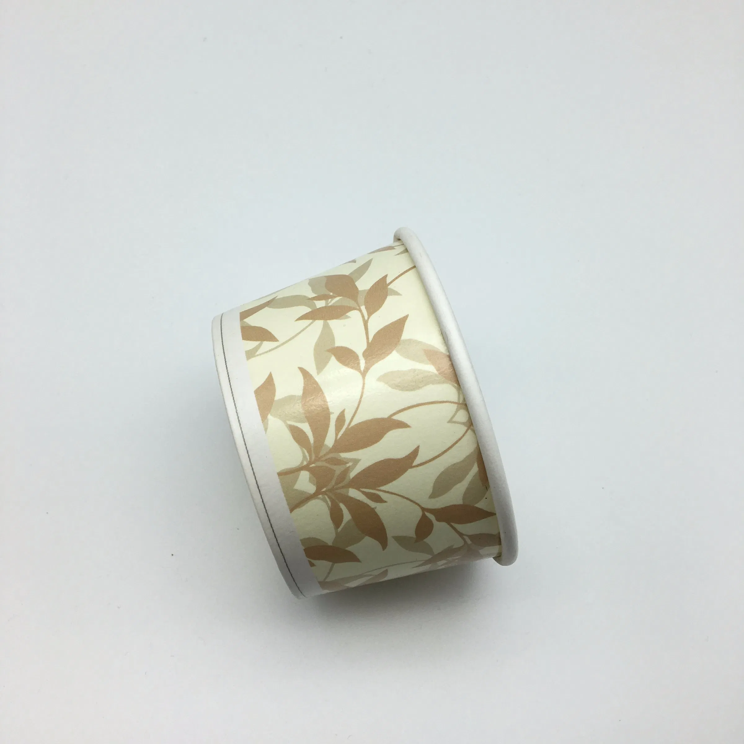4-26oz Custom Printed Ice Cream Paper Bowl Cup with Lid