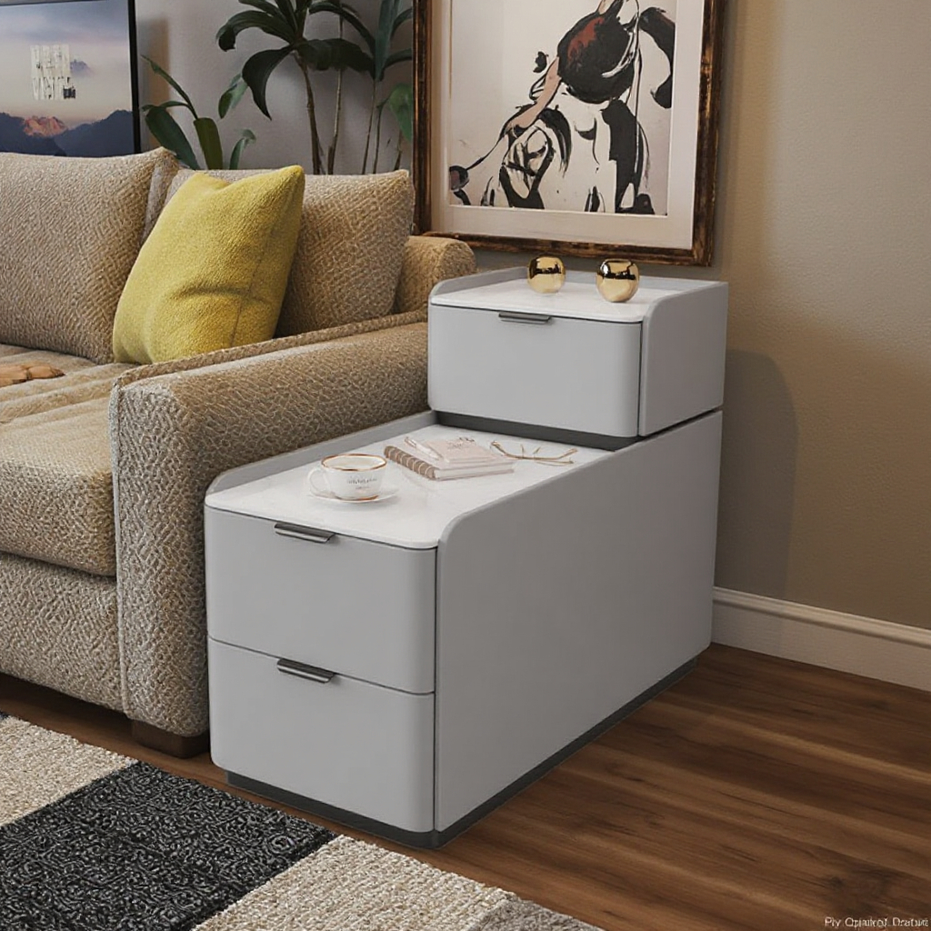 Мебель для гостиной деревянная диван шкаф многофункциональная