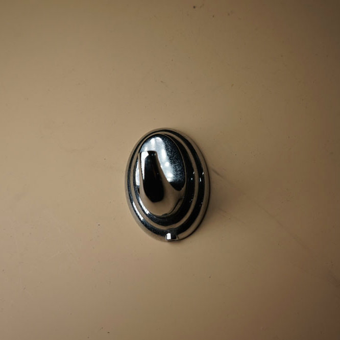 Настенный крючок для халата хром, цинковый сплав