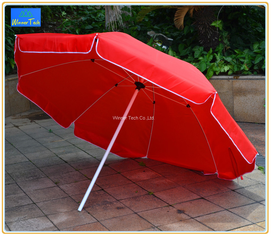 Wholesale Luxury Sun Outdoor Parasols Umbrellas, Manufacturer Custom Cheap Steel Beach Umbrella-W00114