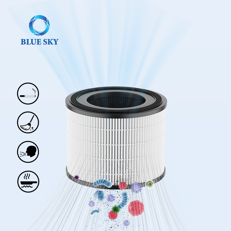 Ap-S0610L Filter Replacement True HEPA Filter Compatible with Moo-Ka 3-in-1 Ap-S0610L Air Purifier
