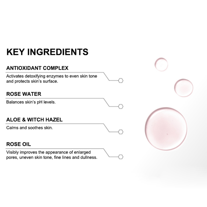 Hot Selling Custom Natural Moisturizing Anti Wrinkle Organic Pure Face Toner Whitening Rose Water Spray Wholesale for Oily Skin