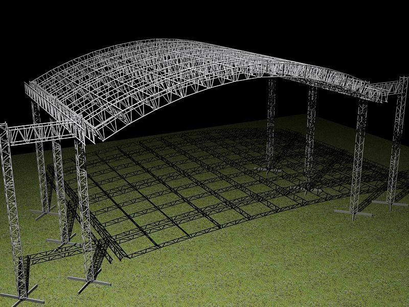 Hot Sale Scaffolding Stage Truss Steel Truss