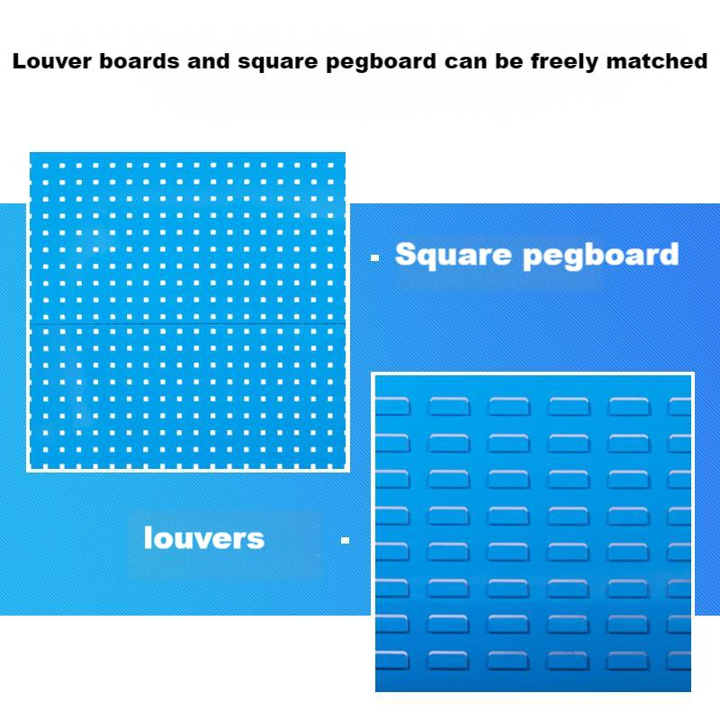 Multi-Function Metal Pegboard Display Stand for Hardware Store Solutions