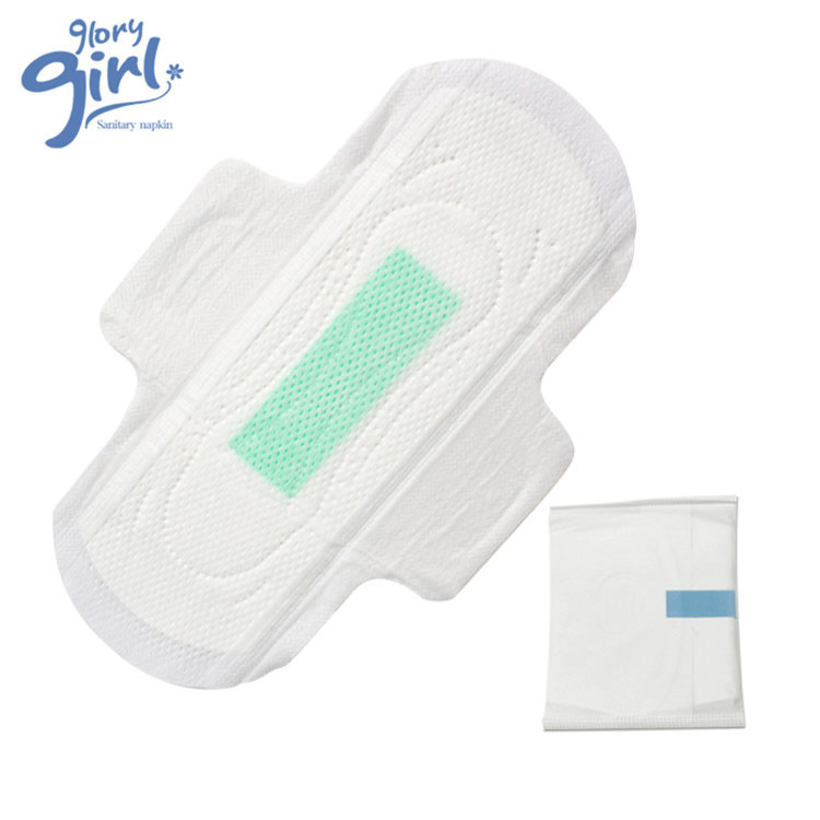 Wholesale Feminine Hygiene Product Disposable Sanitary Napkins Factory, Anion Sanitary Pad with Herbal Cooling