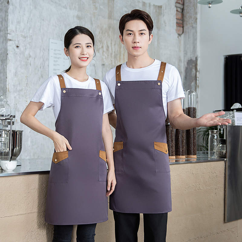 Csjd-U01-B06# Restaurant Hot Pot Restaurant Kitchen Waiter Work Shoulder Apron