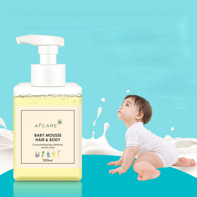 Factory Price 2in1 Shower Gel Body Wash Shampoo Sulfate Free Natural