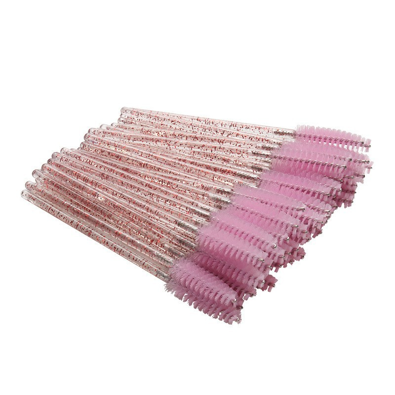 Mt Lashes 50 Pack Wholesale Mascara Wands Disposable Eyelash Eyebrow Brushes Applicator Makeup Cosmetic Brush for Eyelash Extensions Lash Brush