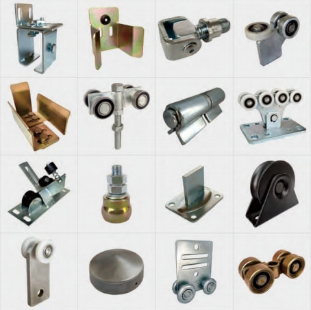 Heavy Duty Sliding Door Roller Zinc Galvaniz Steel Gate Wheel