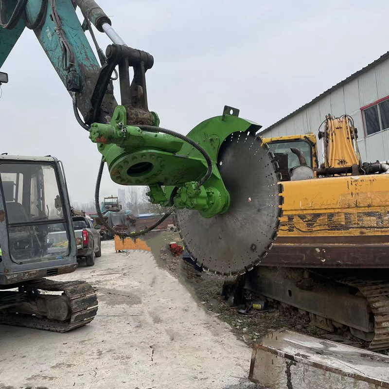 Efficient Excavator Attachment Stone Cutting Disc Saw Stone Cutting Blade