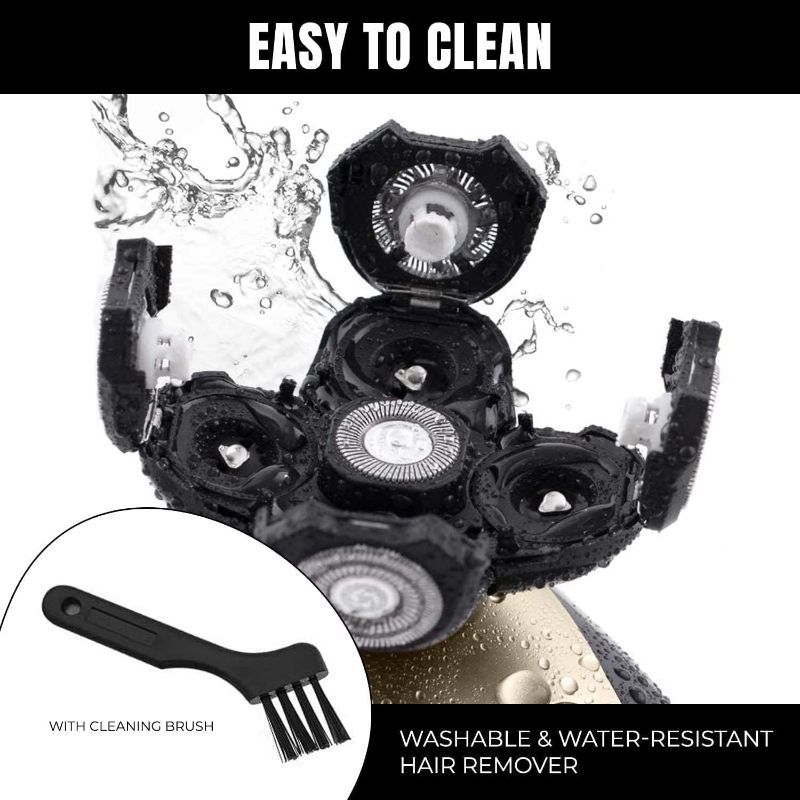 Advanced Men's Shaving Razor with High-Tech Electric Trimmer Design