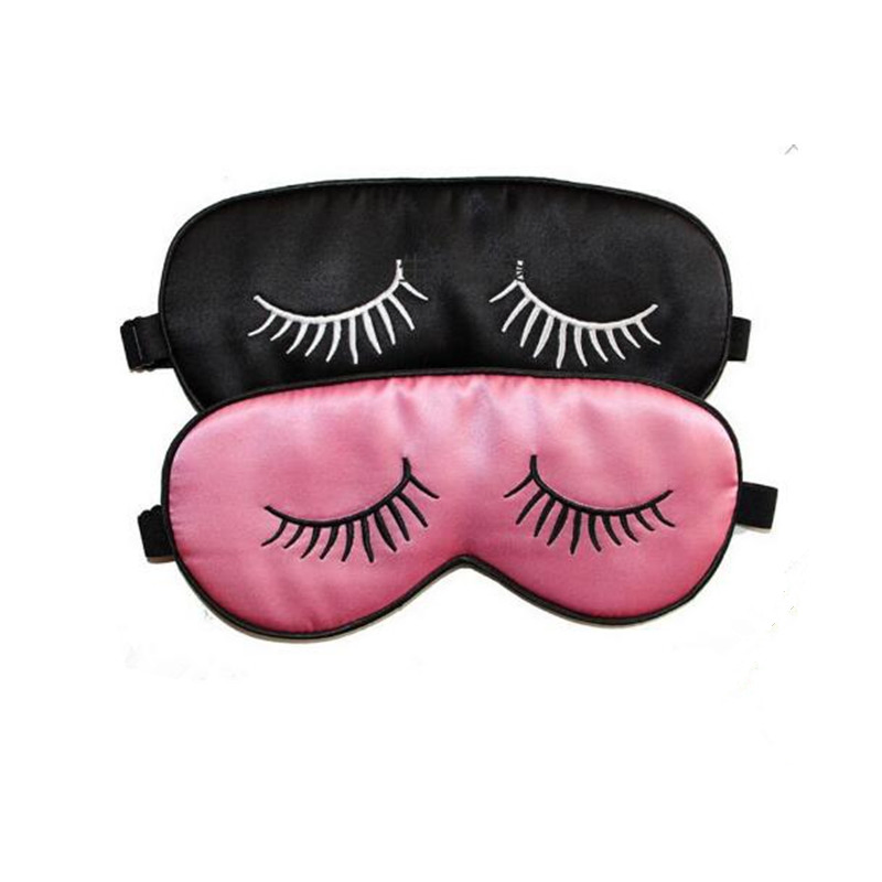 Night Sleep Personalized Wholesale 100% Organic Soft Satin 100 Mulberry 3D Silk Eye Mask 22mm