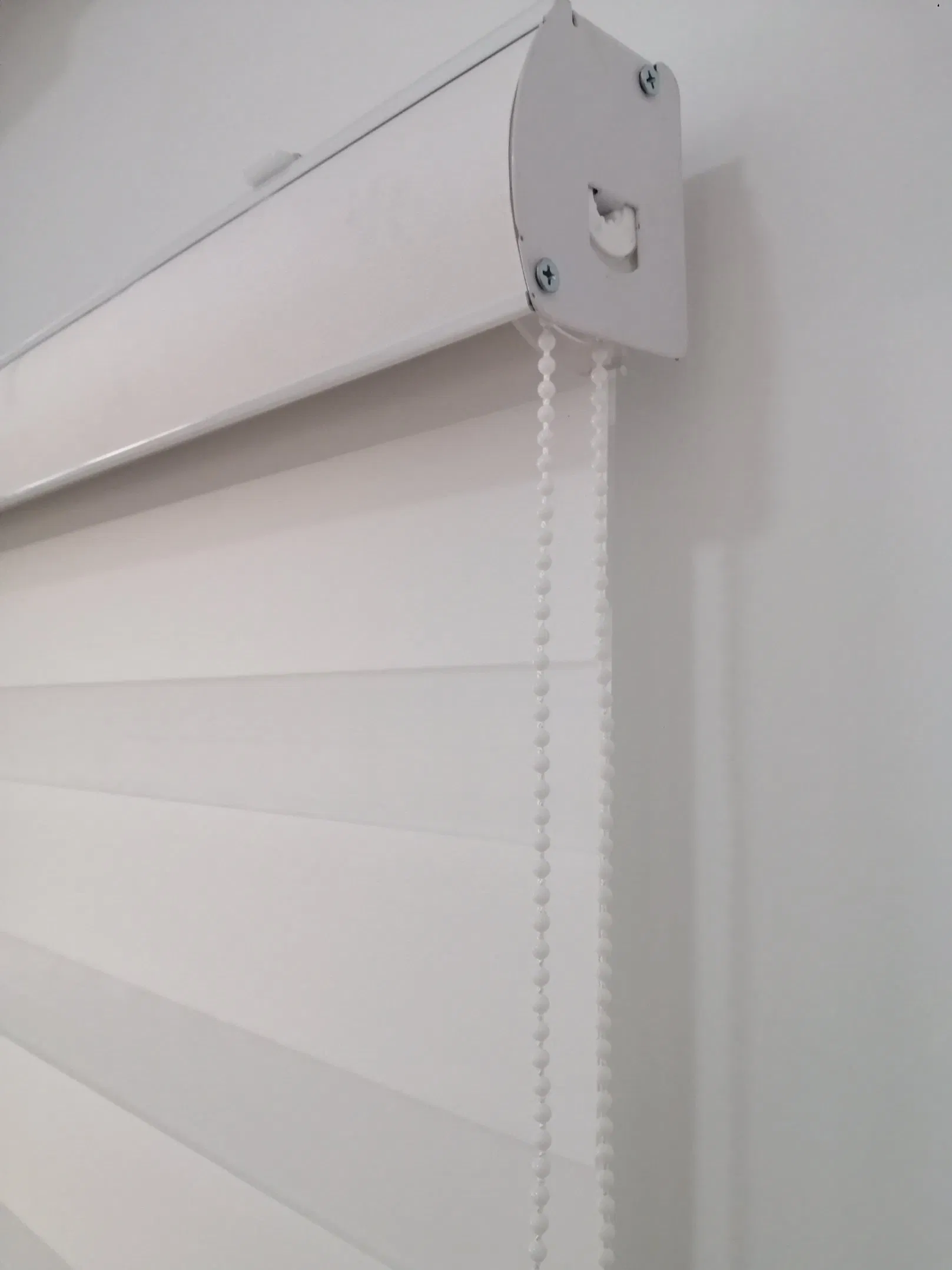 New Design Window Zebra Blinds with Dust Cover Inside Mount