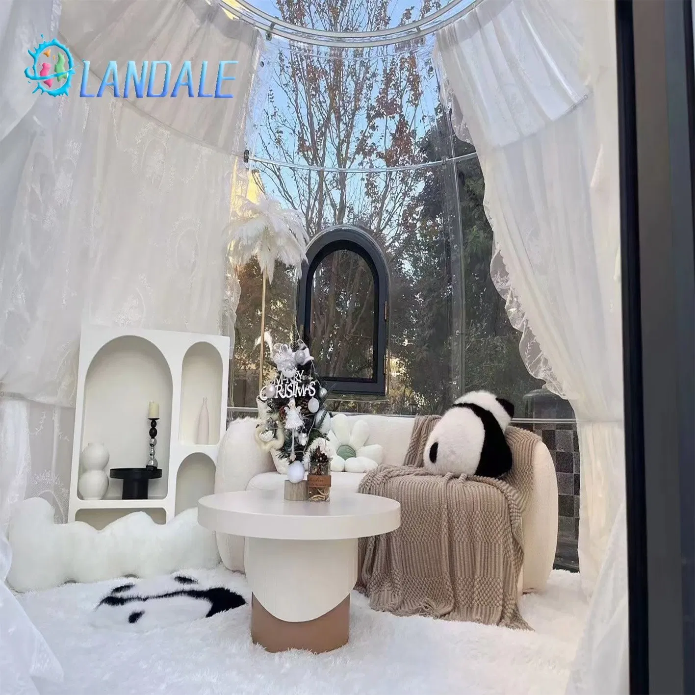 Panoramic High Quality Outdoor Yurt Waterproof Polycarbonate Transparent House