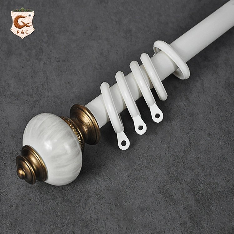 Manufacture Wholesale Windows Metal Curtain Rod Sets