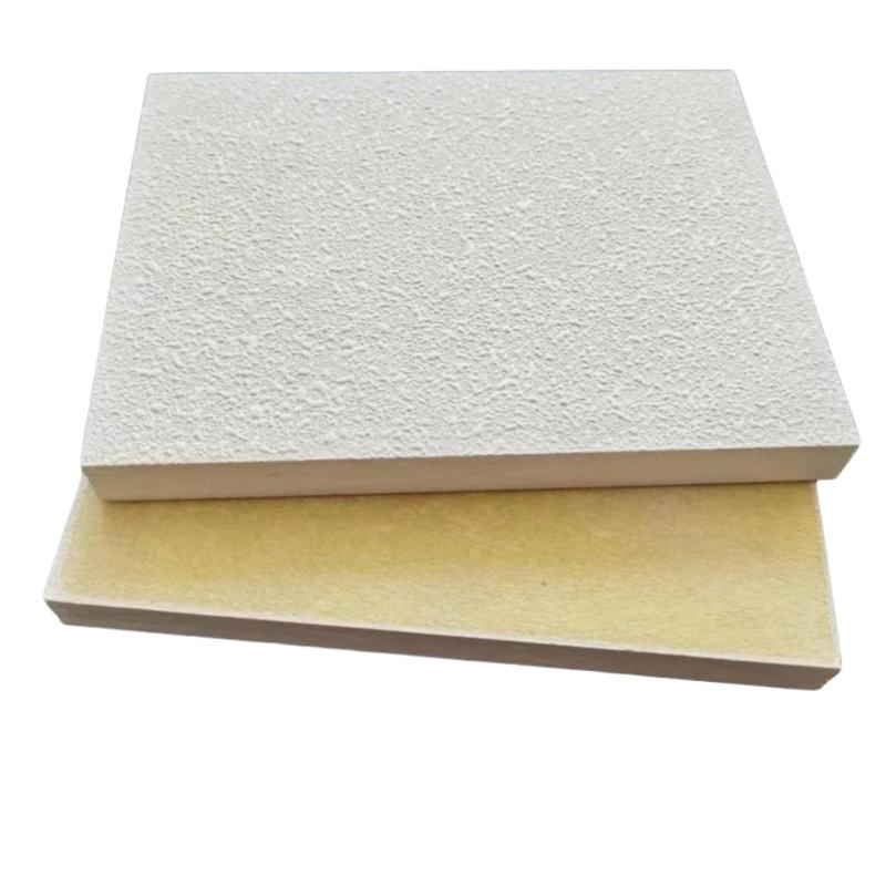 Factory Customized Fiberglass Acoustic Ceiling Tiles Sound Absorption Glass Wool Acoustic Panel