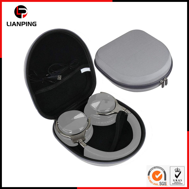 Чехол для наушников EVA ударопрочный с карманом