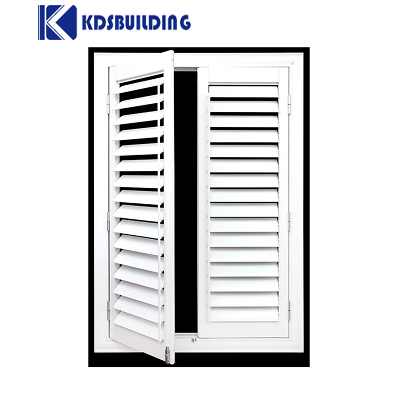 Kdsbuilding Custom Size Wooden Plantation Shutters Jalousie Windows in The Philippines