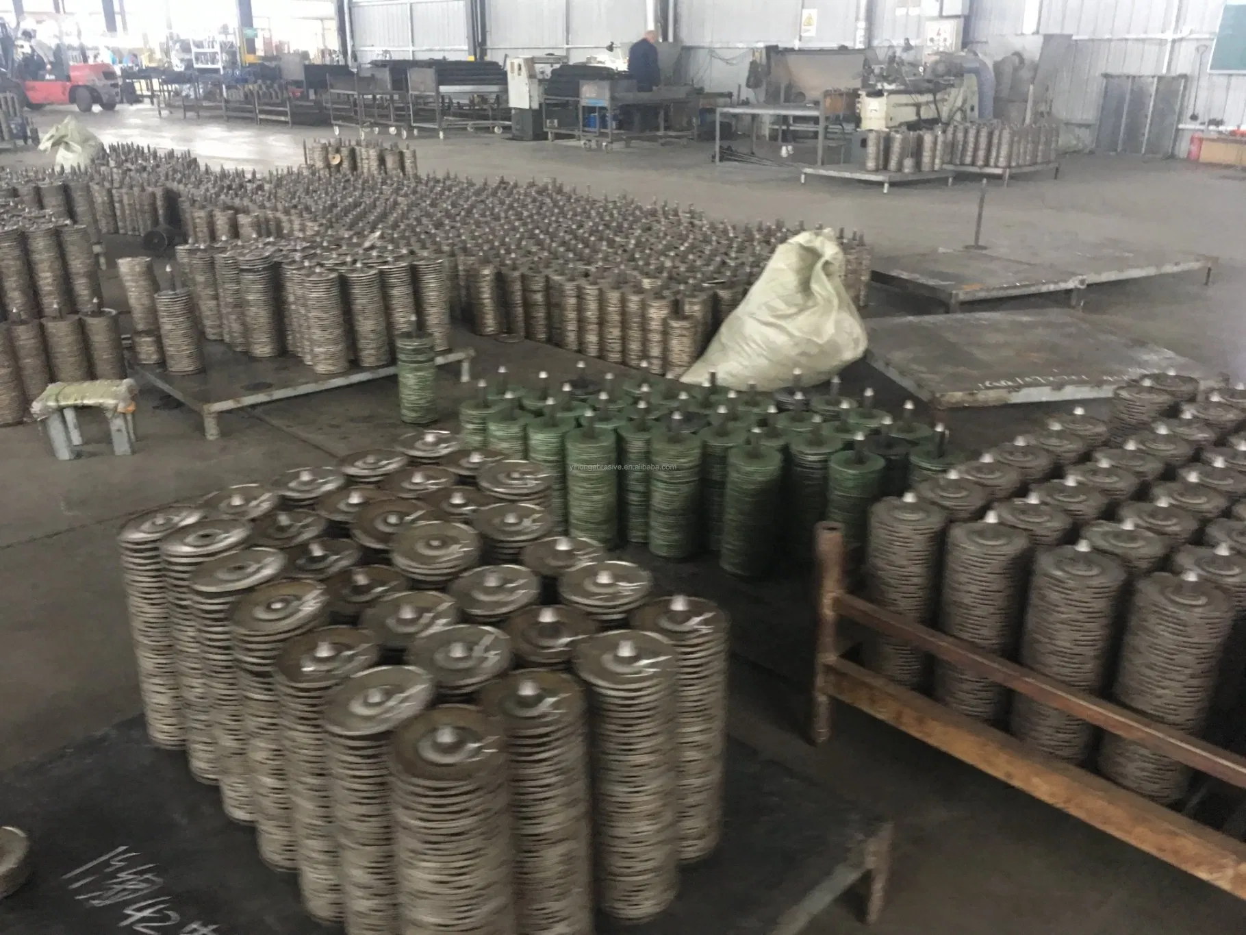 High Quality Fiberglass Backing Pad High Strength Flap Disc Plate One Ring