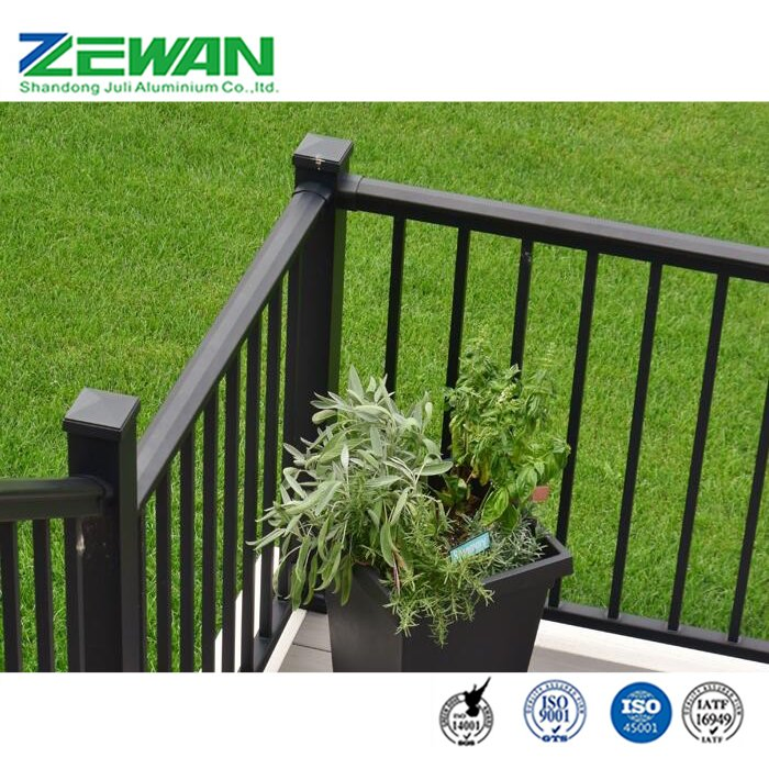 Aluminium Powder Coated Railing Handrail Aluminum Railing