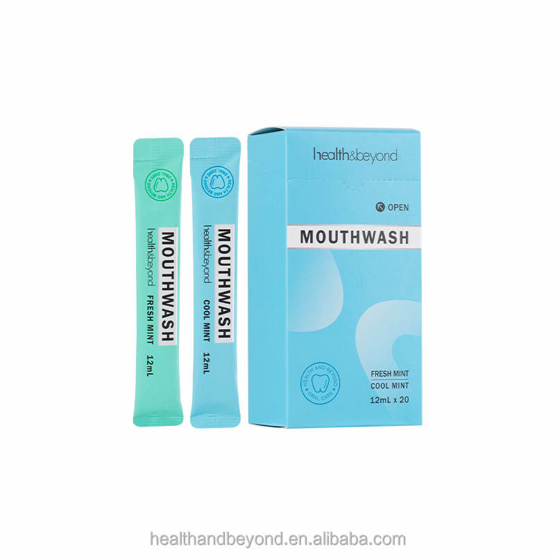 Liquid Alcohol Free Parfum Bouche Dental Care Mini Portable Mouthwash for Badbreath