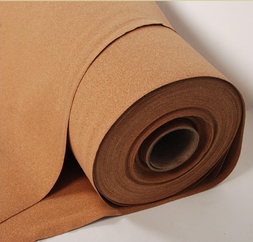100% Natural Eco-Friendly Decorative Cork Roll 6mm 10mm Natural Cork Roll