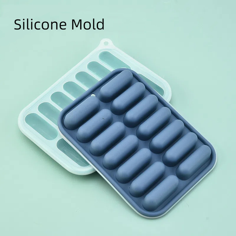 Силиконовая форма для мороженого Lanxin, 14 ячеек