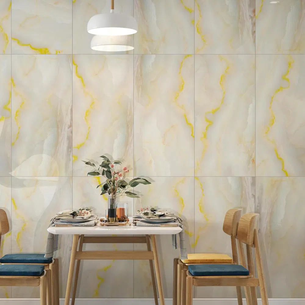 2800mm Impact Resistant Marble Wall Sticker for Kids Room Safe and Decorative
