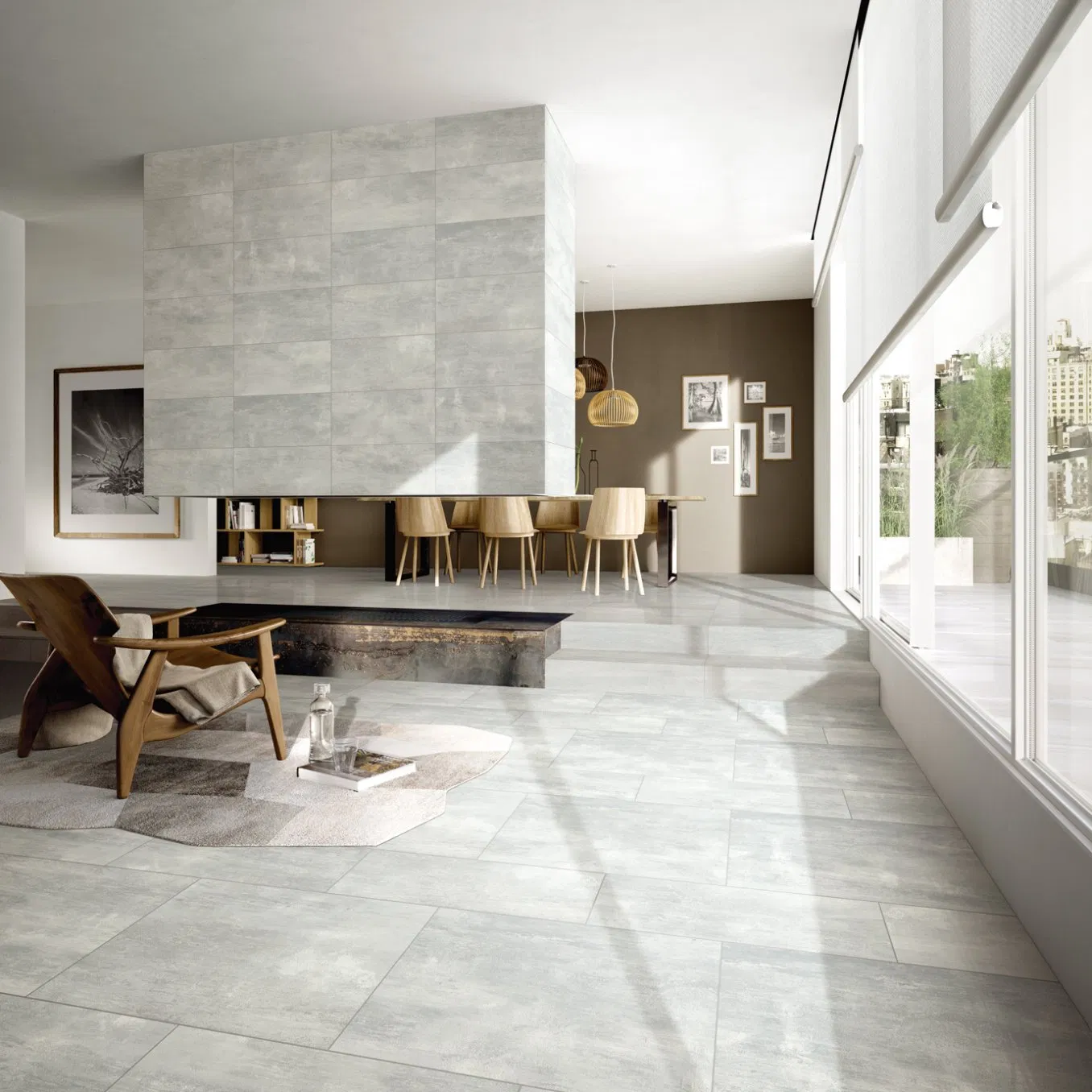 Керамогранитная плитка 600x600 мм Rustic для пола и стен