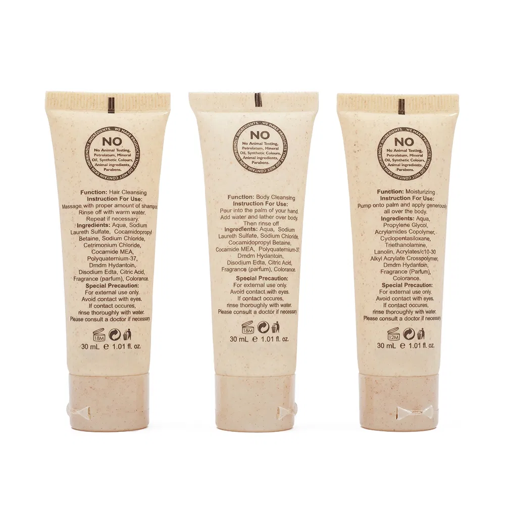OEM Custom Disposable Hotel Shampoo and Hotel Shower Gel for Hotel