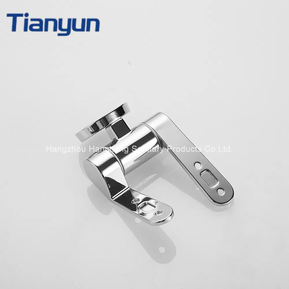 Bathroom Zinc-Alloy Screw Fittings Toilet Seat Hinge for Toilet Replacement Parts