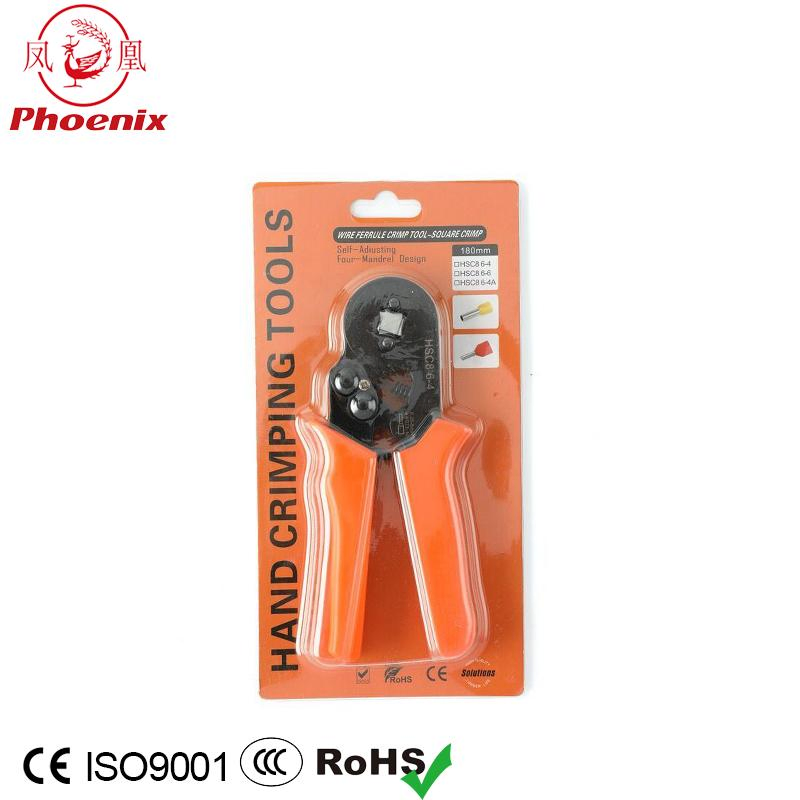 Manual Self-Adjusting Crimping Tool for Tube Ferrule Terminals