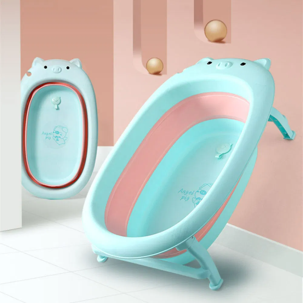 Складная ванночка для новорожденных, большая