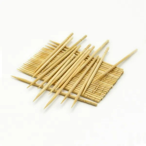 Plastic Bottle Packed Biodegradable Bottled Bamboo Toothpicks in Bottle