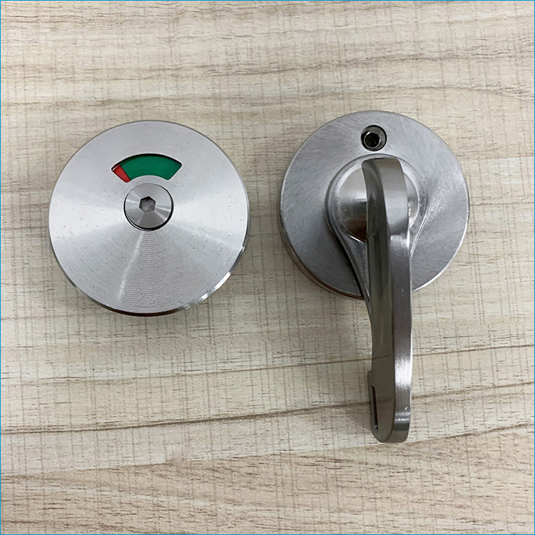 Kc-070 Zinc Toilet Cubicle Partition Bathroom Hardware Accessories Fittings Indication Door Lock