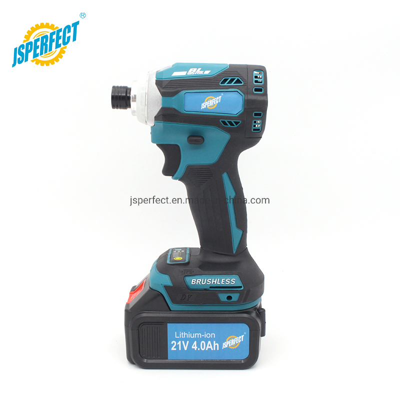 21V Mini Cordless Impact Screwdriver with 4000mAh Brushless Motor