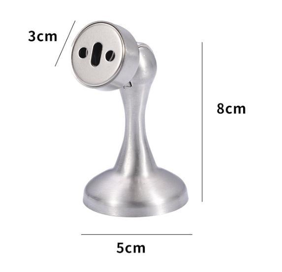 Wall Mounted Door Stopper Magnetic Catch for Floor