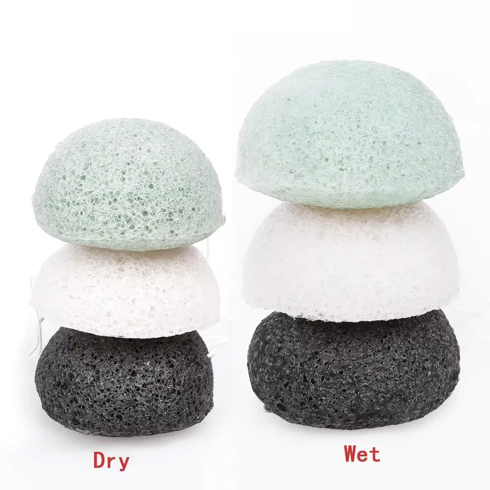 Facial Cleaning Konjac Bath Cosmetic Sponge Blender Kitchen Reusable Makeup Face Clean Shower Puff