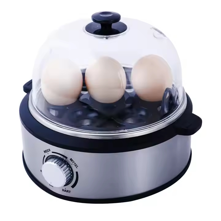 Home Appliance Egg Boiler Electric Mini Egg Steam Pot with Rotary Button