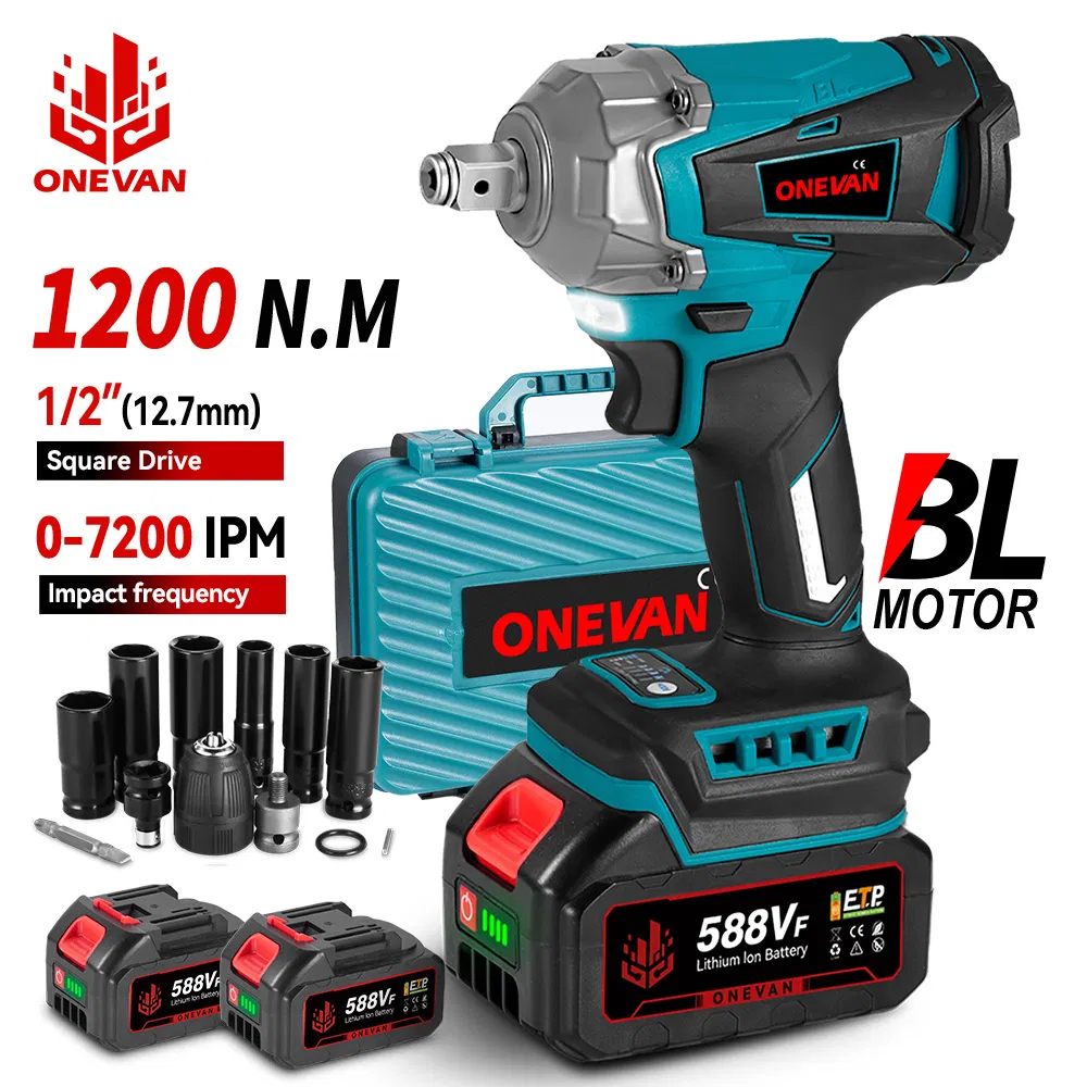 Беспроводной ударный гайковерт 18В с аккумулятором