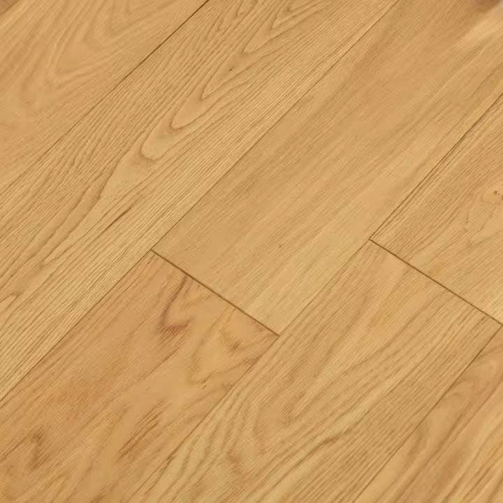 Solid White Oak Wood Flooring Hand Scraped European Oak Planks Indoor Bedroom Home Flooring