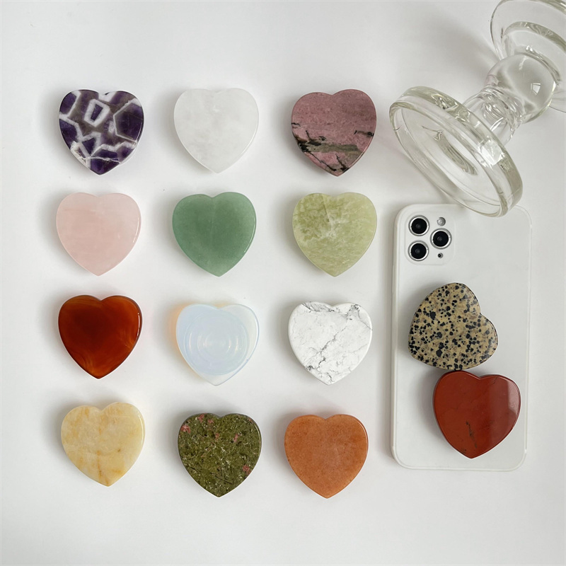 Держатель для телефона с кристаллами Druzy