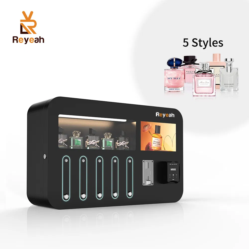 Automatic Mini Smart Fragrance Bottle Mist Splash Perfume Wall Mounted Perfume Spray Vending Machines with Tester