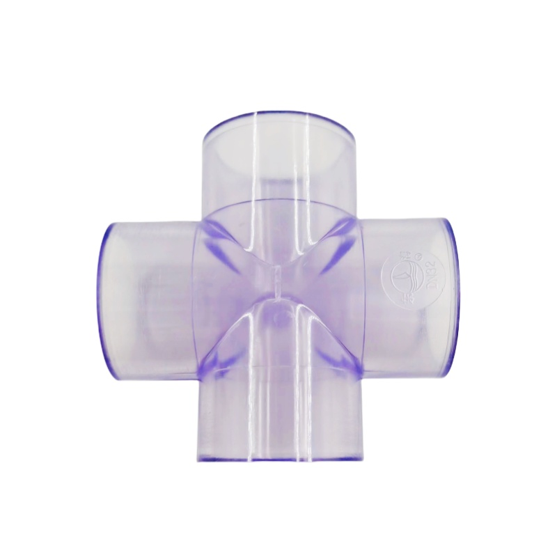 Reliable PVC Pipe Four-Way Cross for Corrosion Resistant Systems