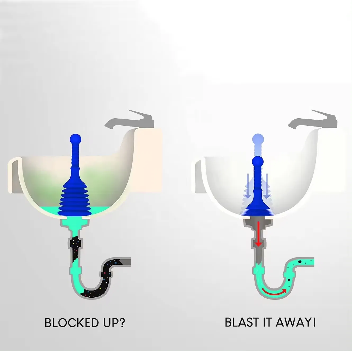 Small Size Kitchen Sinks Sink and Drain Plunger